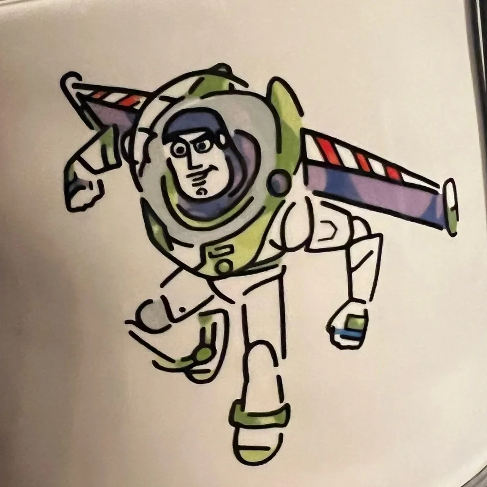 COPY - Disney Pixar Rae Dunn Toy Story mug set with stand. Reach for the sky! - Picture 5 of 9